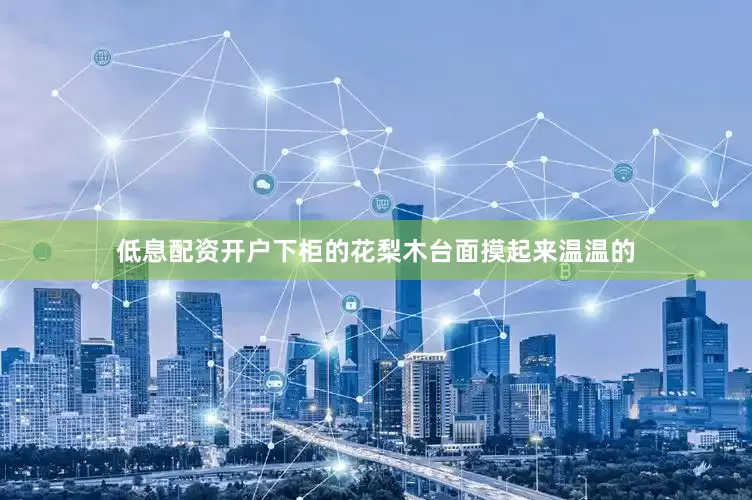 低息配资开户下柜的花梨木台面摸起来温温的